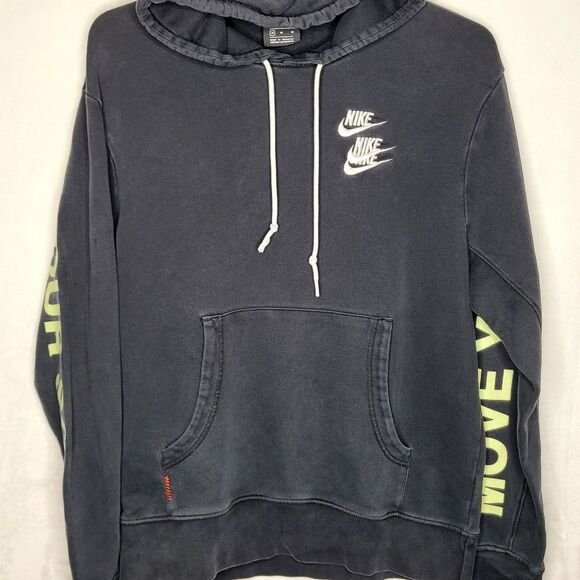 Nike World Tour Beaverton Oregon Embroidered Hoodie Size Medium - Picture 4 of 14
